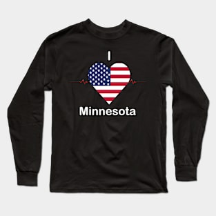 I love Minnesota Long Sleeve T-Shirt
